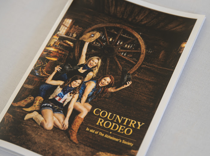 Country Rodeo charity event programme cover